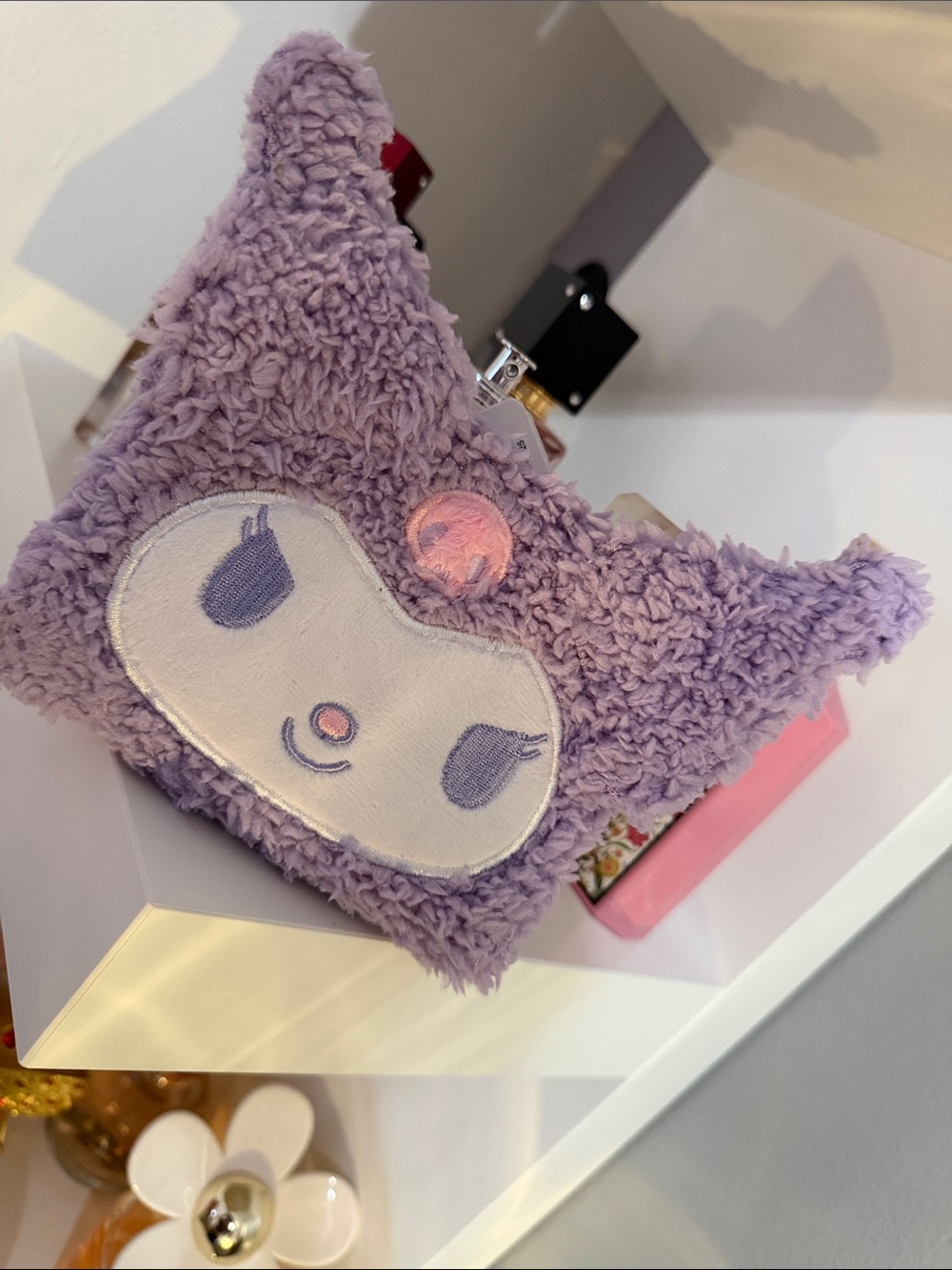 Plush Kuromi  Face Wallet